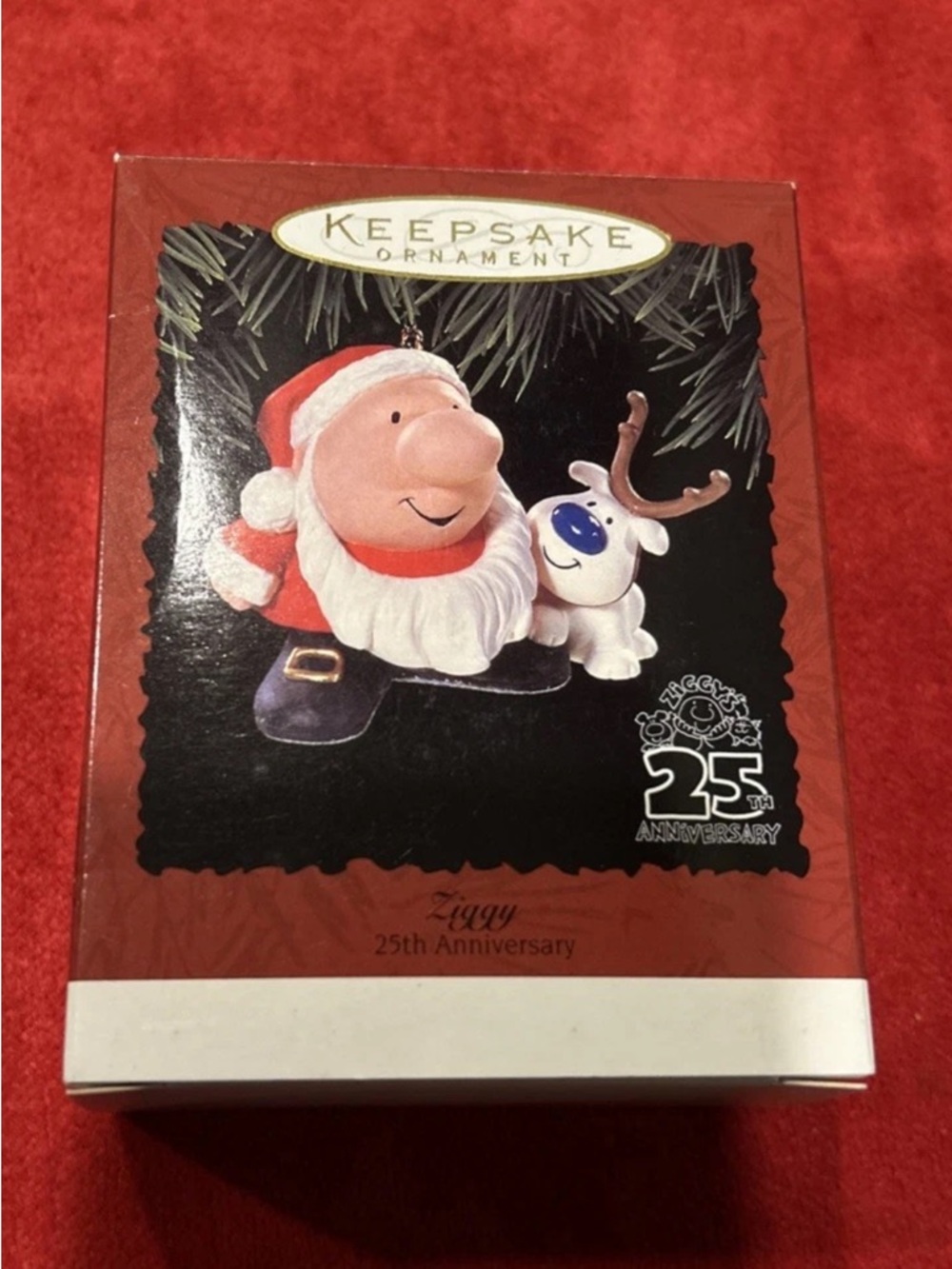 Hallmark 1996 ZIGGY Christmas Ornament 25th Anniversary Vintage NWT Rare HTF